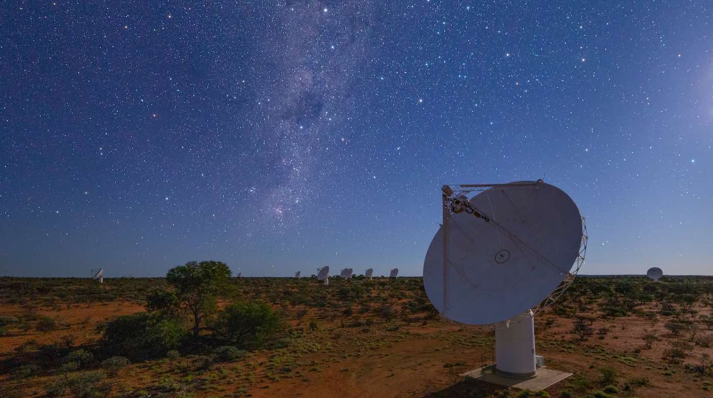 телескоп CSIRO в Австралии нанес на карту 3 миллиона галактик